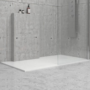 Ντουζιέρα ορθογώνια υψηλής αντοχής CLASSIC Bianco KARAG 100x90cm