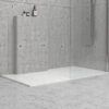 Ντουζιέρα ορθογώνια υψηλής αντοχής CLASSIC Bianco KARAG 170x90cm