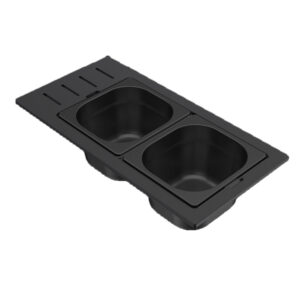 Μπολ ανοξείδωτο για νεροχύτη SINTESI Drain Black KD012100BK ELLECI