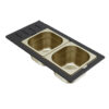 Μπολ ανοξείδωτο για νεροχύτη SINTESI Drain Gold KD012100GD ELLECI