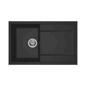 Νεροχύτης κουζίνας LIFE 300 Nero 40 ELLECI 79x50cm