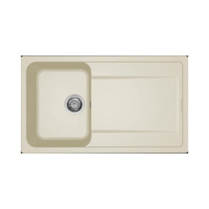 Νεροχύτης κουζίνας LIFE 400 Bianco Antico 62 ELLECI 86x50cm