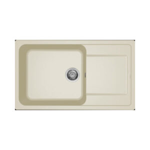 Νεροχύτης κουζίνας LIFE 410 Bianco Antico 62 ELLECI 86x50cm