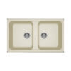 Νεροχύτης κουζίνας LIFE 450 Bianco Antico 62 ELLECI 86x50cm