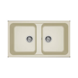 Νεροχύτης κουζίνας LIFE 450 Bianco Antico 62 ELLECI 86x50cm
