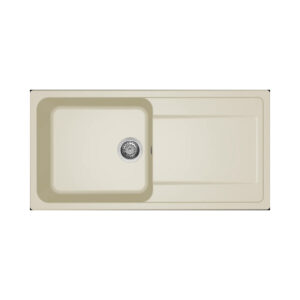 Νεροχύτης κουζίνας LIFE 480 Bianco Antico 62 ELLECI 100x50cm