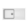 Νεροχύτης κουζίνας LIFE 480 Bianco 68 ELLECI 100x50cm