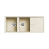 Νεροχύτης κουζίνας UNICO 500 Bianco Antico 62 ELLECI 116x50cm