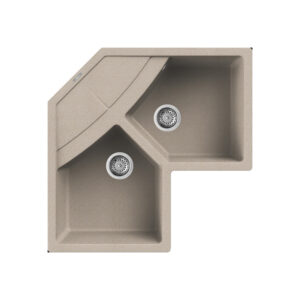 Νεροχύτης κουζίνας UNICO Corner Avena 51 ELLECI 83x83cm