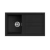 Νεροχύτης κουζίνας BEST 400 Black 86 ELLECI 86x51cm