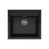 Νεροχύτης κουζίνας SINTESI 105 Black 86 ELLECI 57x50cm