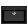 Νεροχύτης κουζίνας SPAZIO 900 Black 86 ELLECI 90x63,5cm