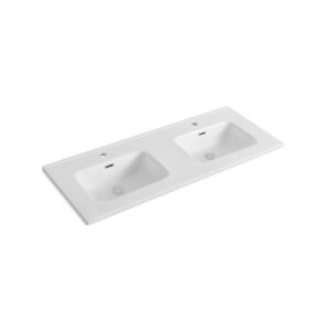 Νιπτήρας επίπλου διπλός LT 7506 120D KARAG 120,5x47x18cm