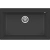 Νεροχύτης κουζίνας QUADRA 130 Nero 40 ELLECI 79x50cm