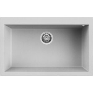 Νεροχύτης κουζίνας QUADRA 130 Aluminium 79 ELLECI 79x50cm