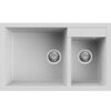 Νεροχύτης κουζίνας QUADRA 440 Bianco 68 ELLECI 81,5x50cm