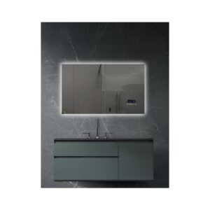 FRAMELESS MIRROR LED 100x60 WITH BLUETOOTH [GLIMM-02]