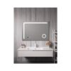 FRAMELESS MIRROR LED 120x70 WITH MAGNIFIER [FOCUS-02]