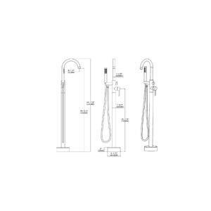 FREESTANDING BATHTUB MIXER [BODI-01]
