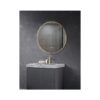 MIRROR LED WITH ALUM.FRAME 90Φ GOLD [VISTA-01]
