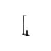 SINGLE POLE TOILET PAPER WITH BRUSH HOLDER  [TAILA-02]