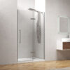 Καμπίνα από τοίχο σε τοίχο με διάφανο κρύσταλλο TINOS 400 Cromo KARAG 80x200cm