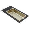 Μπολ ανοξείδωτο για νεροχύτη SINTESI Drain Gold KD011065GD ELLECI