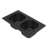 Μπολ ανοξείδωτο για νεροχύτη SINTESI Frame Black KF012100BK ELLECI