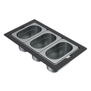 Μπολ ανοξείδωτο για νεροχύτη SINTESI Frame Inox KF013100IN ELLECI