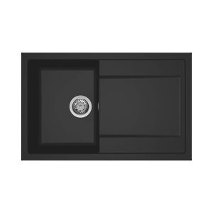 Νεροχύτης κουζίνας LIFE 300 Nero 40 ELLECI 79x50cm