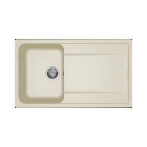 Νεροχύτης κουζίνας LIFE 400 Bianco Antico 62 ELLECI 86x50cm