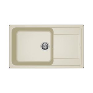 Νεροχύτης κουζίνας LIFE 410 Bianco Antico 62 ELLECI 86x50cm