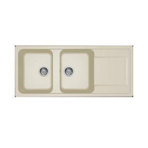 Νεροχύτης κουζίνας LIFE 500 Bianco Antico 62 ELLECI 116x50cm