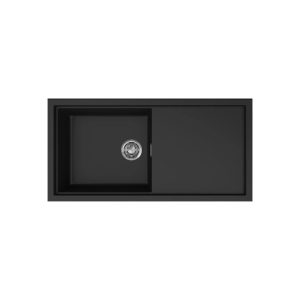 Νεροχύτης κουζίνας SINTESI 480 Black 86 ELLECI 100x50cm