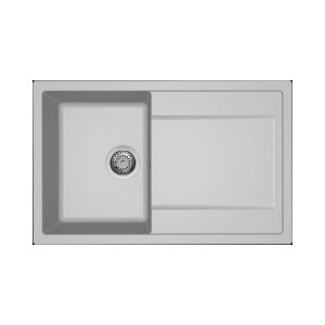Νεροχύτης κουζίνας LIFE 300 Aluminium 79 ELLECI 79x50cm