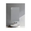 FRAMELESS RECTANGULAR  MIRROR WITHOUT LED 600X900mm[LINEO-01]