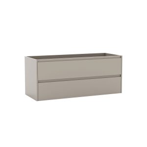 Βάση Επίπλου Μπάνιου DYMA 120 White Ash με 2 Συρτάρια & Νιπτήρα 1205x475x500mm KARAG