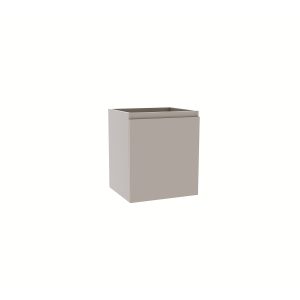DYMA 40 Έπιπλο Μπάνιου 40cm Walnut Brown με 1 Συρτάρι & Νιπτήρα KARAG