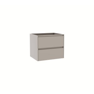 DYMA 60 Έπιπλο Μπάνιου 60cm White Ash με 2 Συρτάρια & Νιπτήρα KARAG