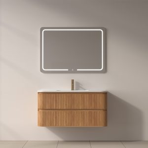 Βάση Επίπλου Μπάνιου NORDIC 100 με 2 Συρτάρια A2391 Acacia 990x460x495mm KARAG