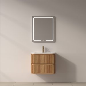 Βάση Επίπλου Μπάνιου NORDIC 60 με 2 Συρτάρια Acacia 590x460x495mm KARAG