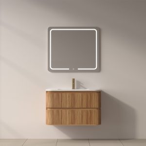 Βάση Επίπλου Μπάνιου NORDIC 80 με 2 Συρτάρια Acacia 790x460x495mm KARAG