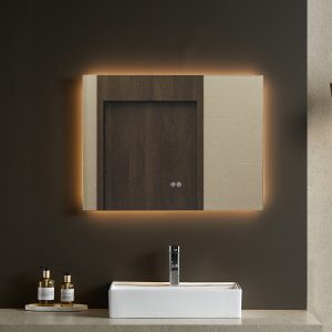 Καθρέπτης LED MILETOS 600x800mm με Κρυφό Φωτισμό και Αντιθαμβωτική Λειτουργία KARAG