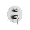 Μπαταρία Μίκτης Διπλός S12058 Brushed Steel ETERNITY 316 KARAG