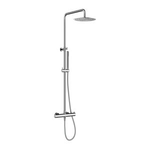 Μπαταρία Θερμοστατική Σταθερού Ντους S16058TM Brushed Steel ETERNITY 316 KARAG